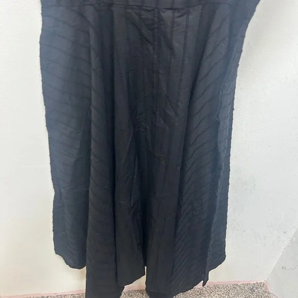 NWT Disturbia Blythe Handkerchief Hem Midaxi Dress Black Cotton whimsigoth 10 - Picture 4 of 10